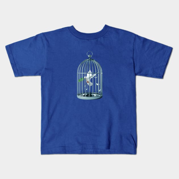 Freedom for the Peace Kids T-Shirt by brain360